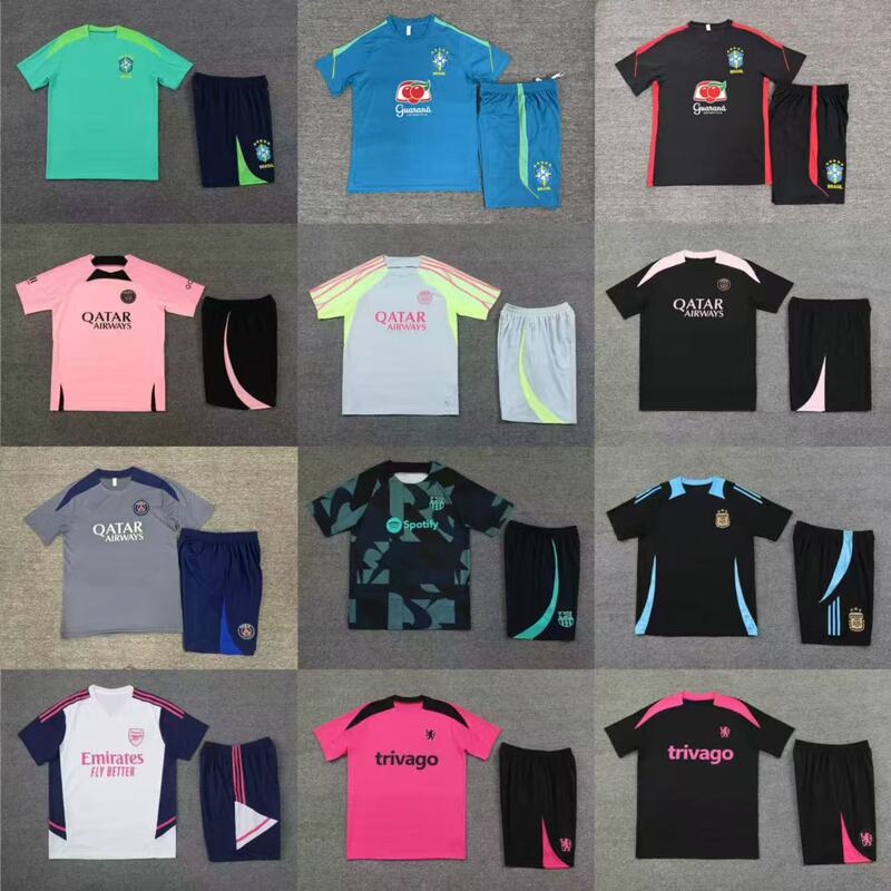 Wholesale Football Vest Training Uniforms for Barcelona, Arsenal, Chelsea, Juventus, Manchester, Brazil Training Jersey Sets Wholesale Football Vest Training Uniforms for Barcelona, Arsenal, Chelsea, Juventus, Manchester, Brazil Training Jersey Sets