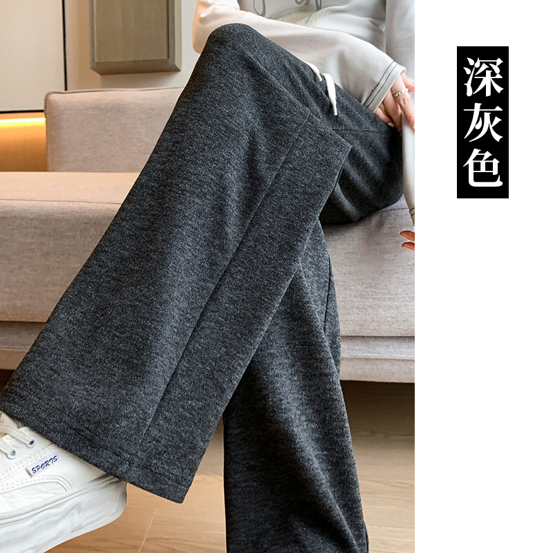 Glutinous rice for pregnant, spring trousers, drawstring