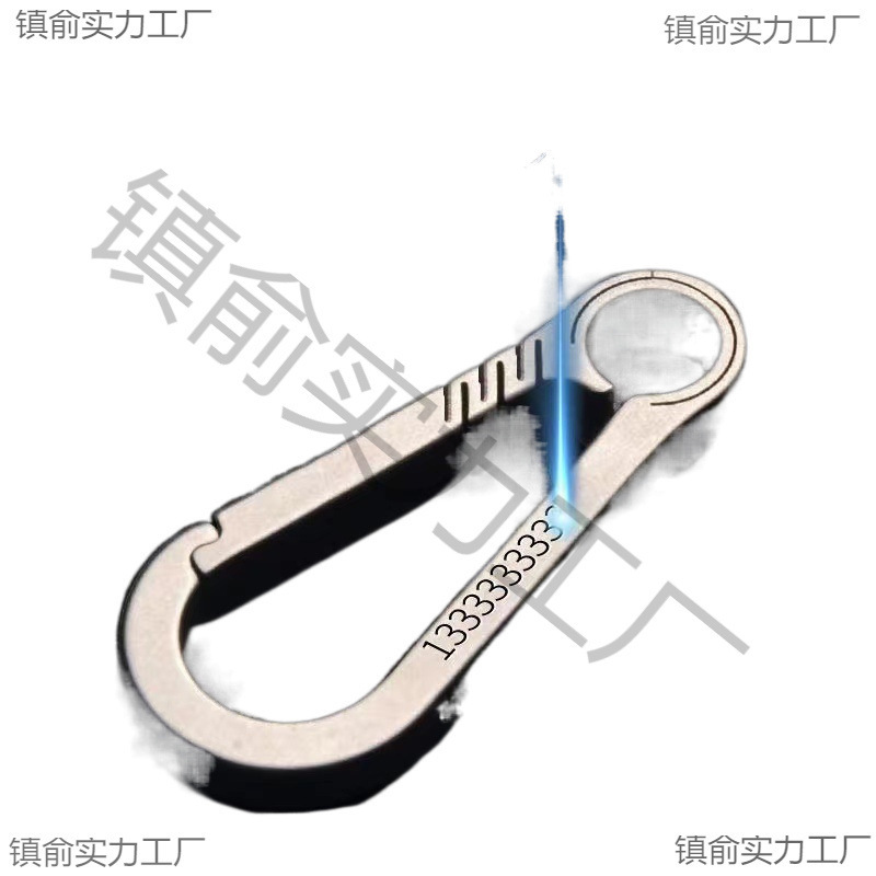 チタン合金のキーホルダーの男性の新型の腰のペンダントの多機能のキーホルダーは長くて丈夫です。|undefined