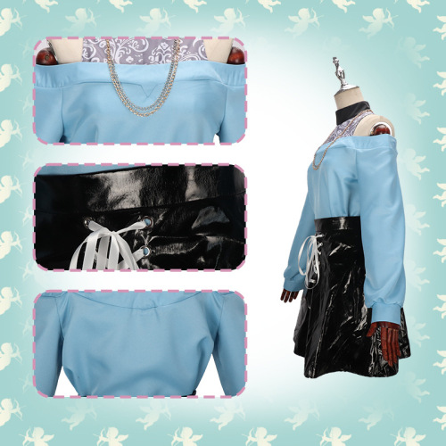 My child's cosplay costume: Hoshino Ai MEM Chuu, Akua Ruby, and Arima Kaname cosplay anime costumes