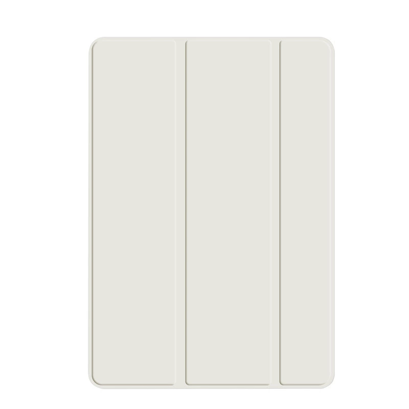 Protective Case (Samsung) Galaxy Tab S10 FE+ 13.1, transparent acrylic tri-fold stand with pen slot