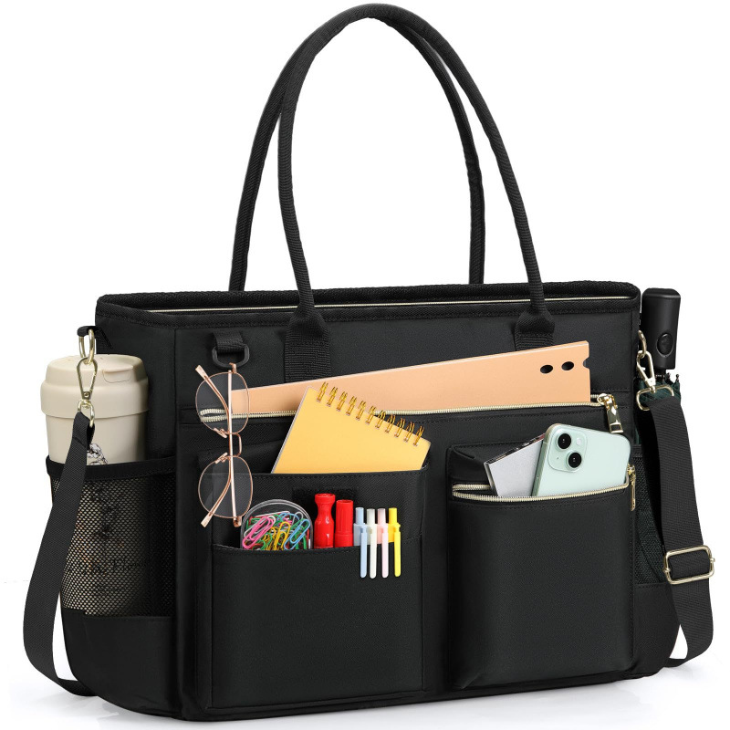 Bolsa de computadora portátil para mujeres 15.6 pulgadas bolso de trabajo maestra bolso de enfermería bolso de computadora portátil profesional