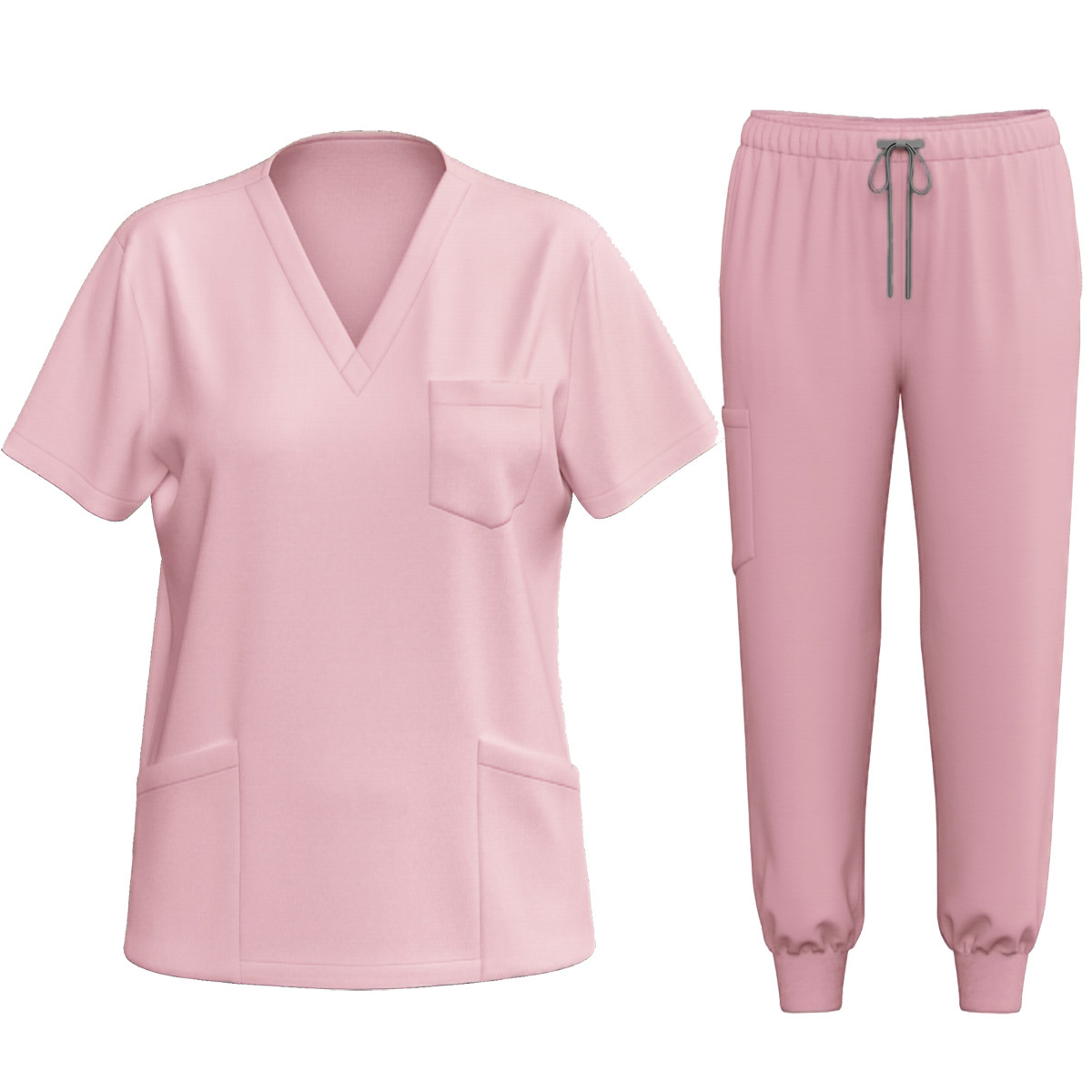 Fuchsia doctor uniform, set