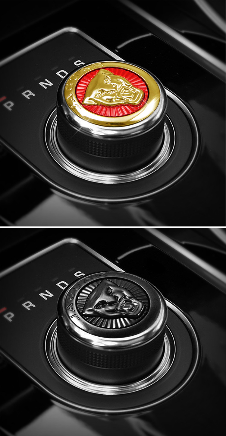 Suitable for Jaguar XF XE XJL XJ F-PACE XFL interior modification central control gear knob cover