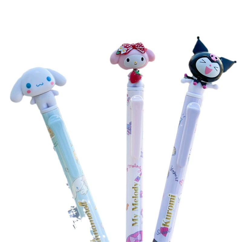 Появляется новый Sanrio серия смешной гель-ручка для карандаша, карикатура, учебник специальная ручка, чёрная слепая коробка водяная ручка