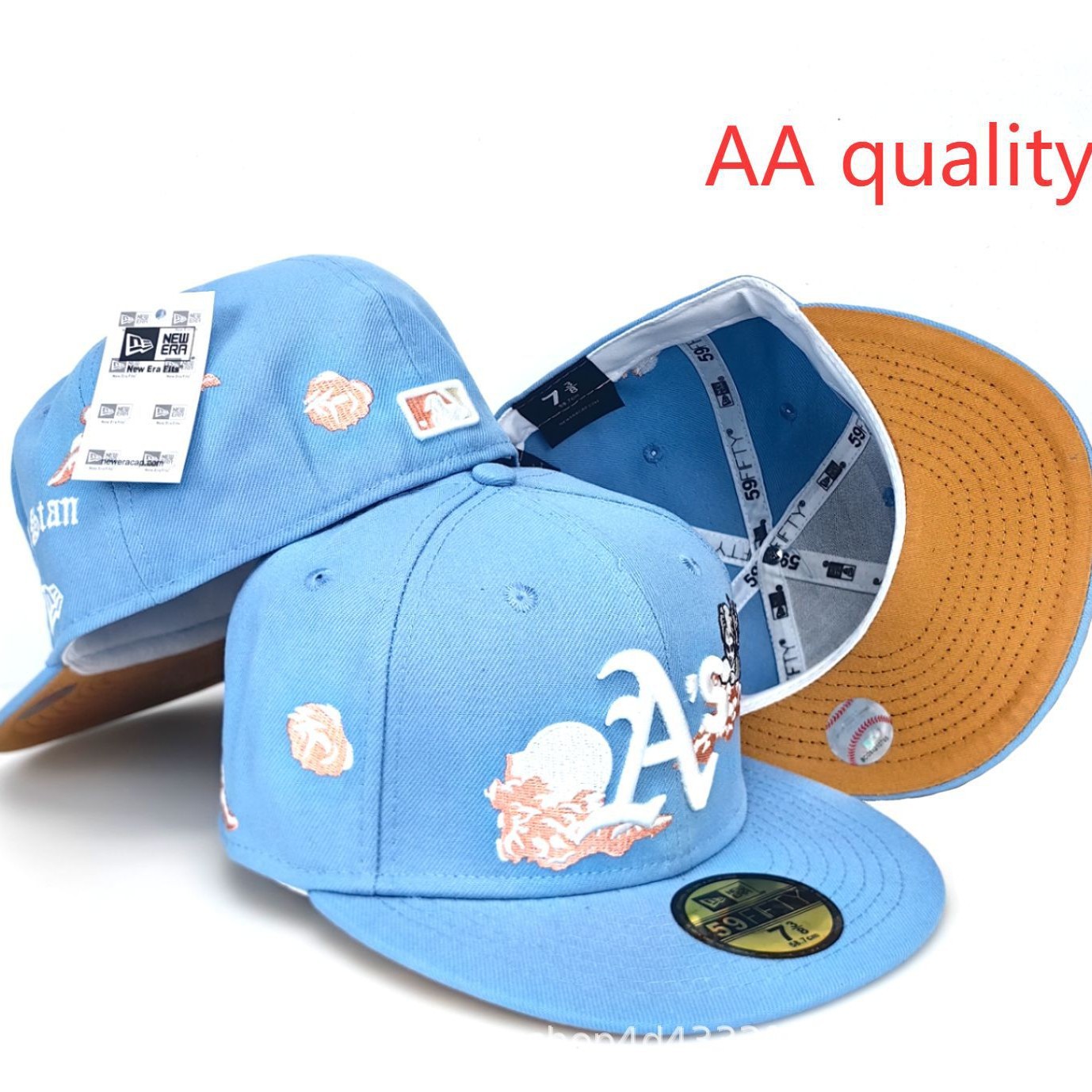 2025 nueva gorra de béisbol MLB de comercio exterior transfronterizo de gran venta, sombrero de borde plano de moda de ala plana móvil Loki