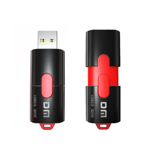 DM PD188 high-speed USB3.0 push-pull black and red computer USB flash drive
