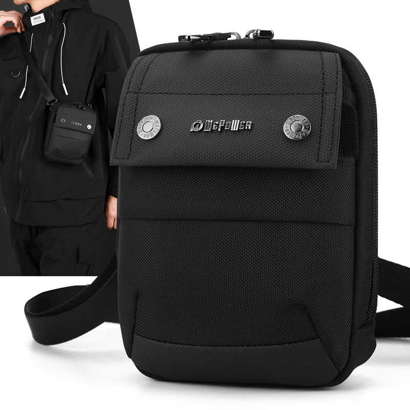 WEPOWER nuevo tipo de bolsa de hombro de marca de moda para hombres simple de viaje versátil mochila de viaje casual pequeño mochila