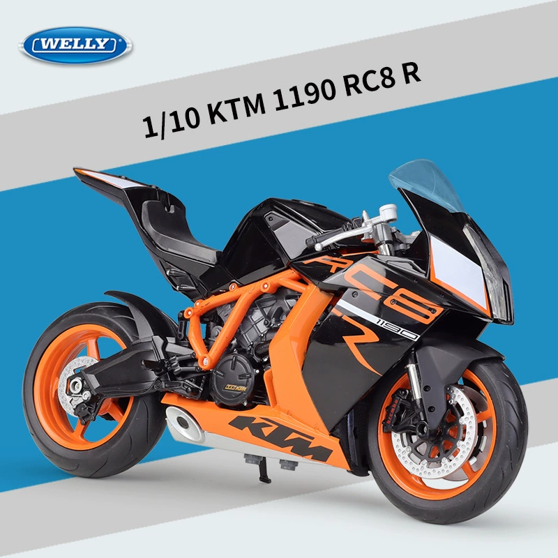 WELLY Willie 1:10 Yamahahaha YZF-R1 модель мотоцикла готовая к использованию