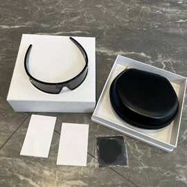新品VERY一片式黑超发箍墨镜女户外防紫外线护目太阳眼镜高级感潮