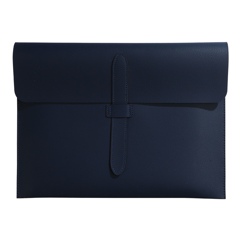 Carpeta de Cuero, Bolsa para Documentos A4, Bolsa de Almacenamiento para Negocios, Bolsa para Información, Maletín, Bolsa para Información de Exámenes, Personalización Empresarial