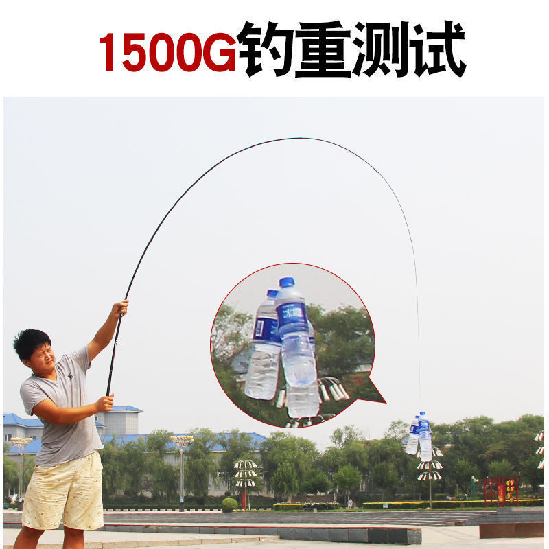 Caña de pesca de mano corta, caña de arroyo ultraligera, ultrafina, 4h28 tono de carbono, caña de pesca de carpa, comercio exterior al por mayor