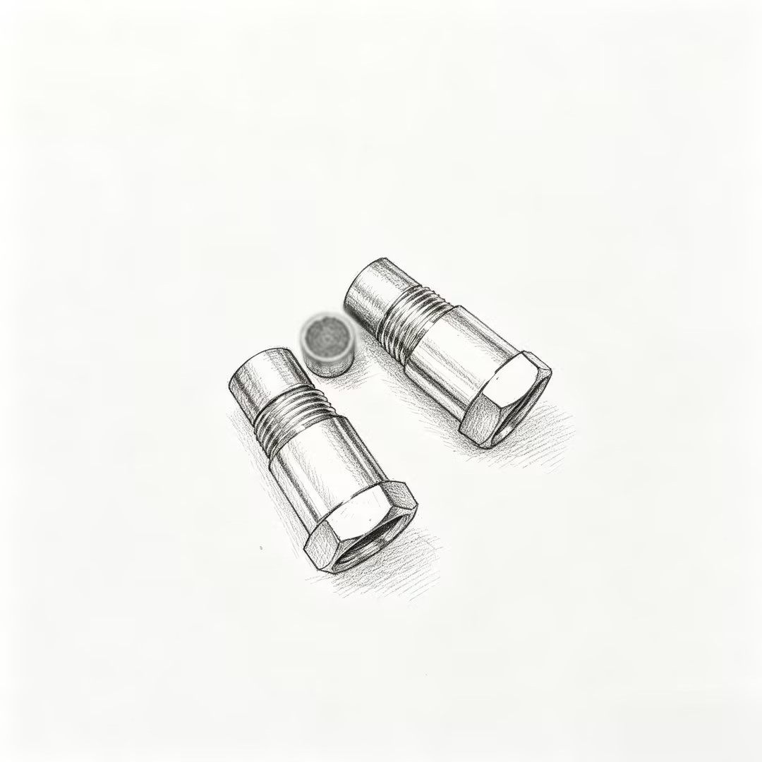 Stainless steel automotive sensor, universal car parts, corrosion-resistant filter, three-way catalytic converter