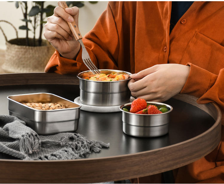 橙色硅胶盖保鲜盒_10