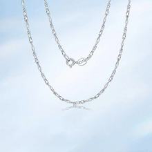 s925纯银元宝链项链女时尚简约百搭配链个性轻奢高级银饰锁骨链