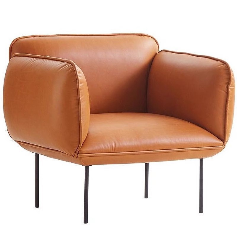 Factory Direct Supply Nordic Modern Sofa Chair Personalized Leisure Chair Coffee Chair Small Apartment Single Double Sofa Balcony