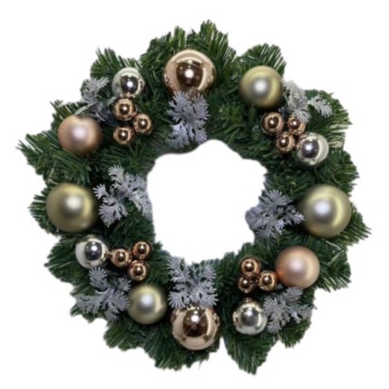 Guirlanda de Navidad decoración americana colgante de puerta nuevo colgante de caña guirlanda de jardín decoración hotel centro comercial