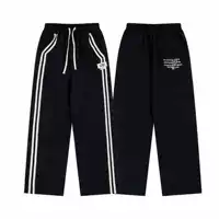 Эксклюзивная поставка от границы Maison Margiela MM6 новые свободные повседневные спортивные штаны с цифровой вышивкой