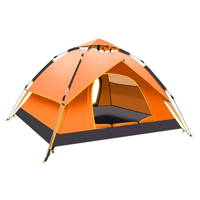 Rainproof Double-Layer Tent for 3-4 | Avtomobil dam çadırları - true-double-orange-single-tent