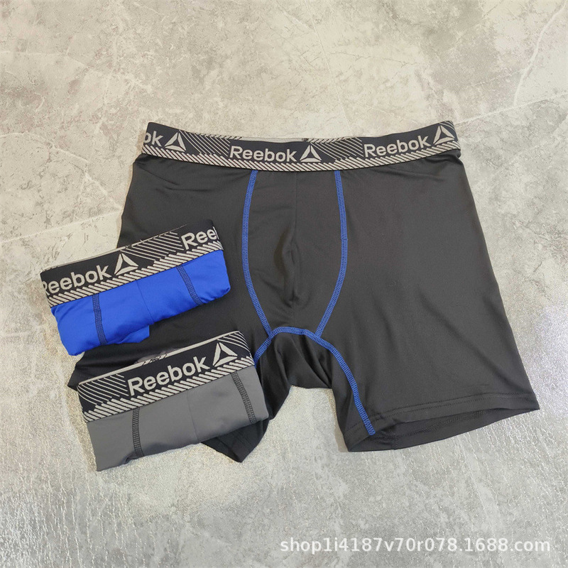 Rb Men's Underwear Basketball Running Fitness Sports Shorts Mid-Waist Boxer Briefs Tight Seamless Body Shaping Rb Men's Underwear Basketball Running Fitness Sports Shorts Mid-Waist Boxer Briefs Tight Seamless Body Shaping