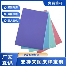 PP发泡板 双色PP发泡板 文件夹办公收纳文件夹单板夹PP双板夹板材