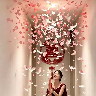 花瓣羽毛礼炮加量填充礼花炮手持婚礼礼炮枪礼花筒花瓣雨结婚礼炮