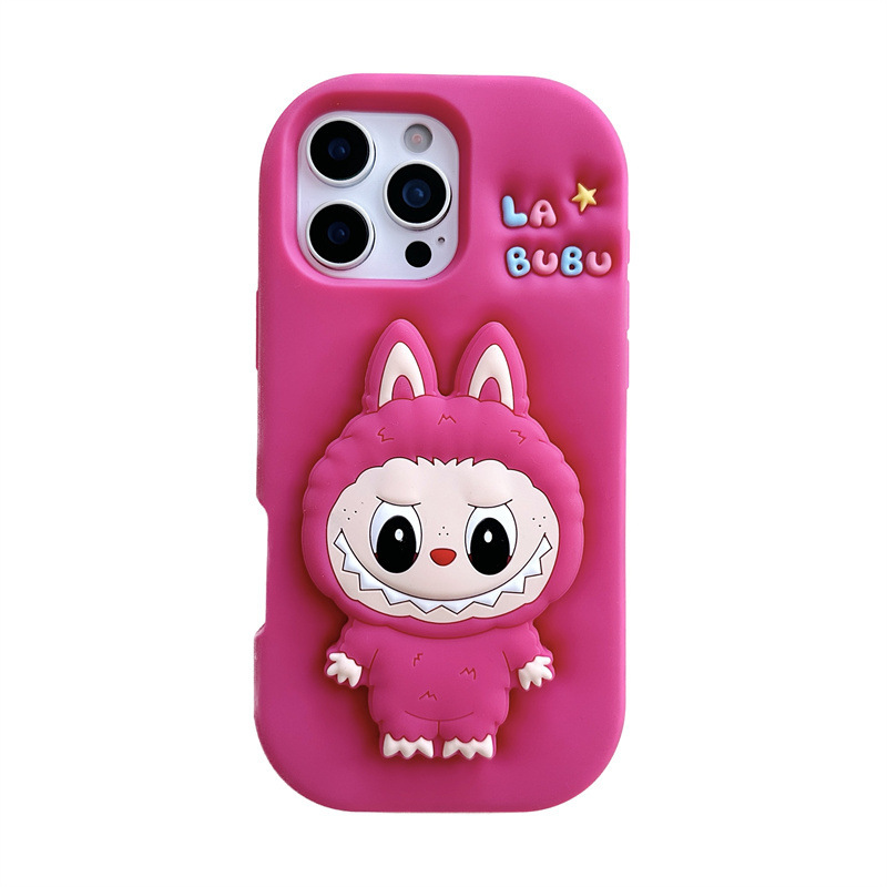 卡通支架拉布布iPhone14/13适用11苹果17/16/15PROMAX手机壳12套|undefined