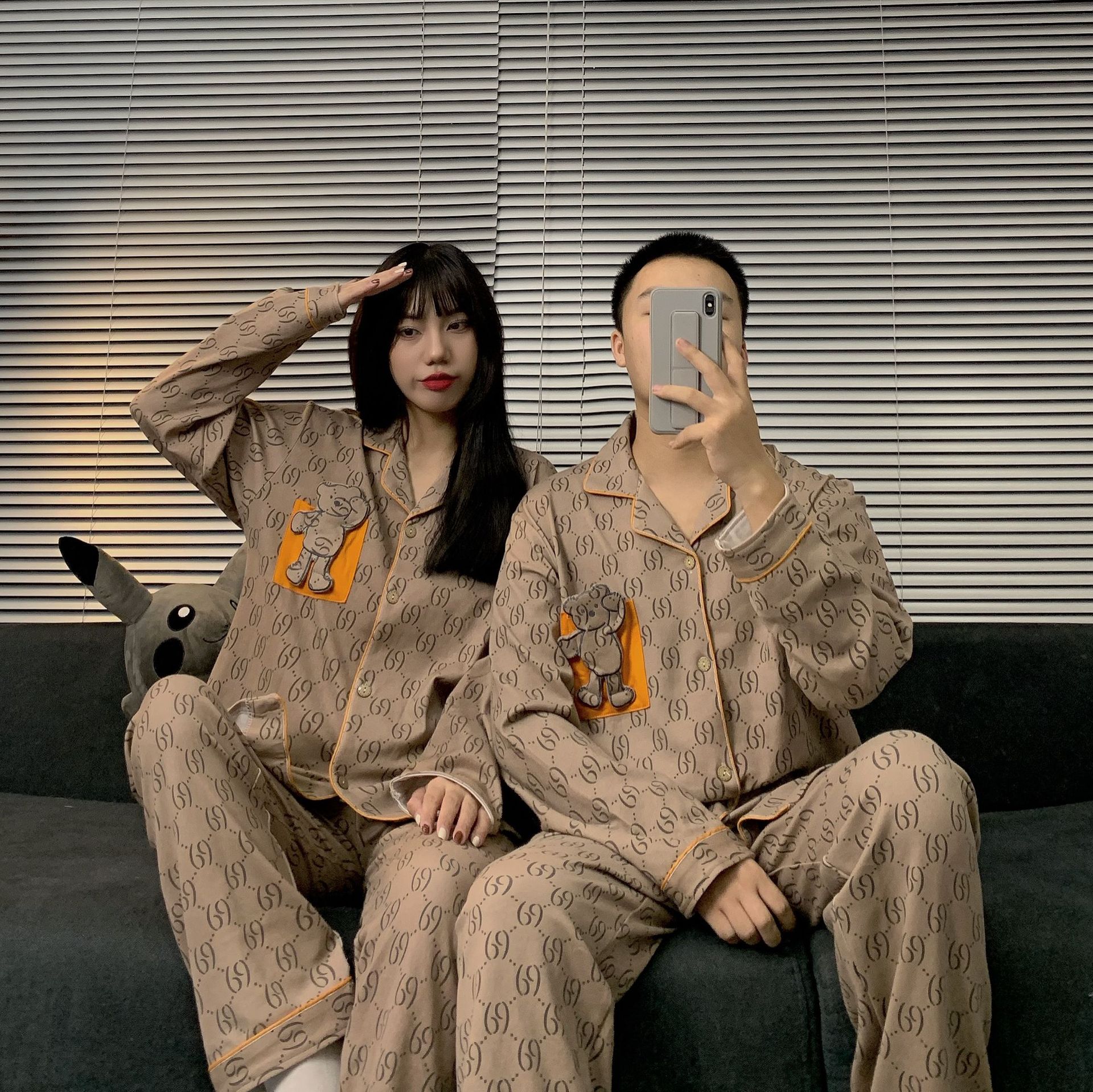 69 little bear [long sleeves + trousers]