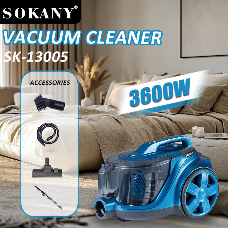 Cross-Border Household 3600W High-Power High-Suction Mite Removal and Dust Removal Wired Vacuum Cleaner