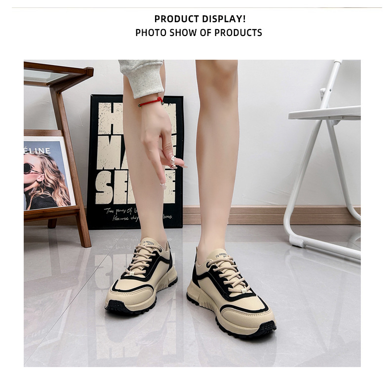 2023 Herbst Neue INS Koreanische Atmungsaktive Student Board Schuhe Dicke Sohle Casual Schuhe für Frauen_voghion.com