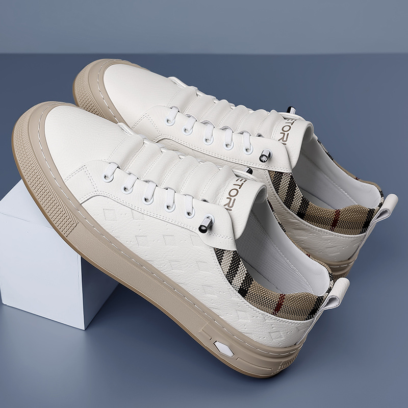 2025 otoño zapatos blancos tendencia de los hombres zapatillas de deporte retro para hombres zapatos casuales deportivos zapatos de hombre de todo fósforo al por mayor