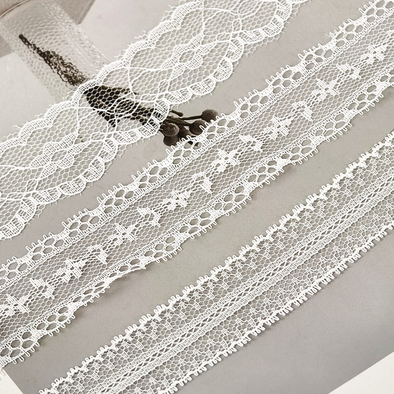 Lace Trim Decorative Ribbon Gauze Ribbon Webbing Clothing Accessories Handmade DIY Polyester Hair Accessories Wholesale