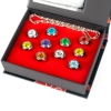 Ring, set, box, 10 pieces