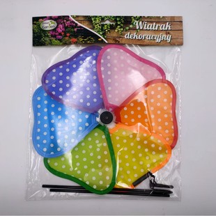 Factory Direct Supply Windmill Children's Double-Layer Fabric Cartoon Handheld DIY Toy Garden Decoration Educational Toy
