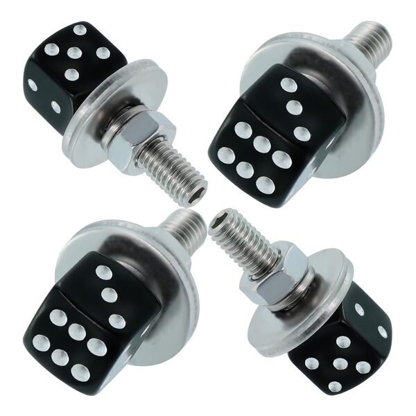 Dice brand car license plate screw fastener set car license plate…