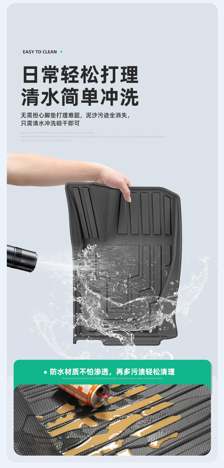 Car Floor Mats TPE for Tank 400 23-26