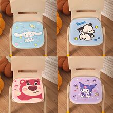 坐垫学生宿舍冬季屁股垫凳子儿童小学生幼儿园保暖毛绒卡通椅子垫