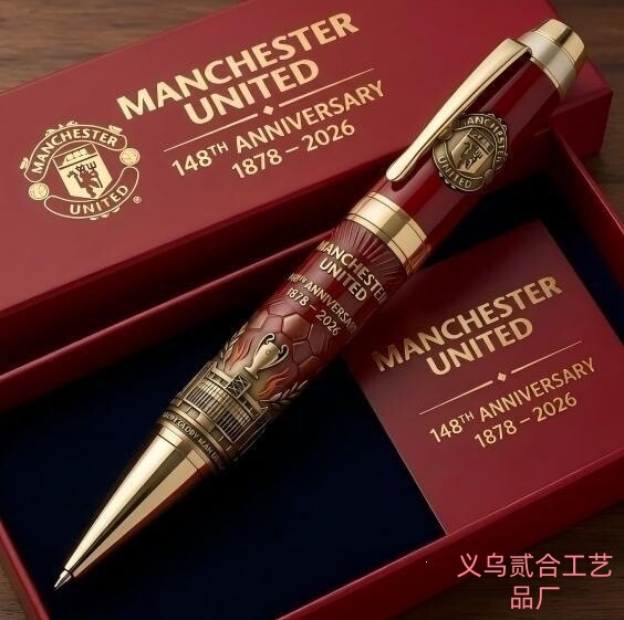 Cross-Border New Product Commemorative Pen Football Team Commemorative Pen