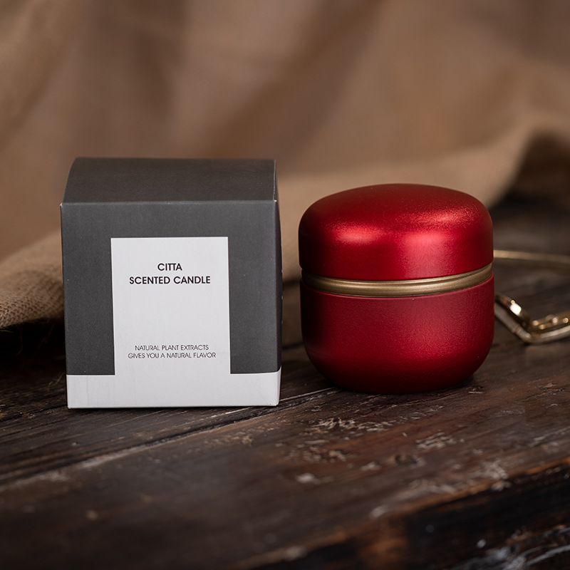 Caja de regalo Candela de banana flor seca vela decoración regalos navideños regalos regalos de Año Nuevo vela