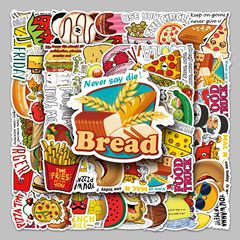 50-piece Vine-Motif Personalized Graffiti Stickers: Waterproof Decorative Decals for Laptops, Cars, Scooters, and Refrigerators