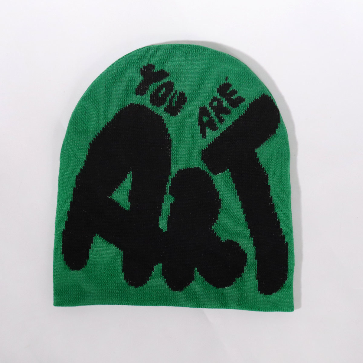 Unisex Multi-color design with casual ART letters single-sided outdoor street trend warmth_voghion.com