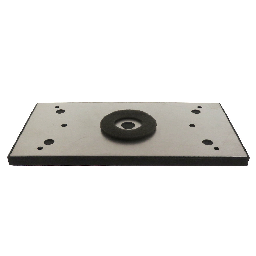 4 홀 사각형 알루미늄 판 연삭 판