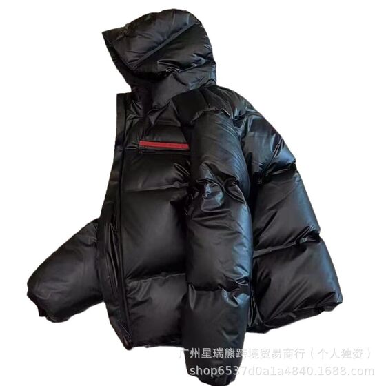 PR European Winter Fashion Brand Ultra Light Cold Fluffy Bread Cotton-padded Coat Hooded Zipper Men's and Women's Fashion Casual Jacket