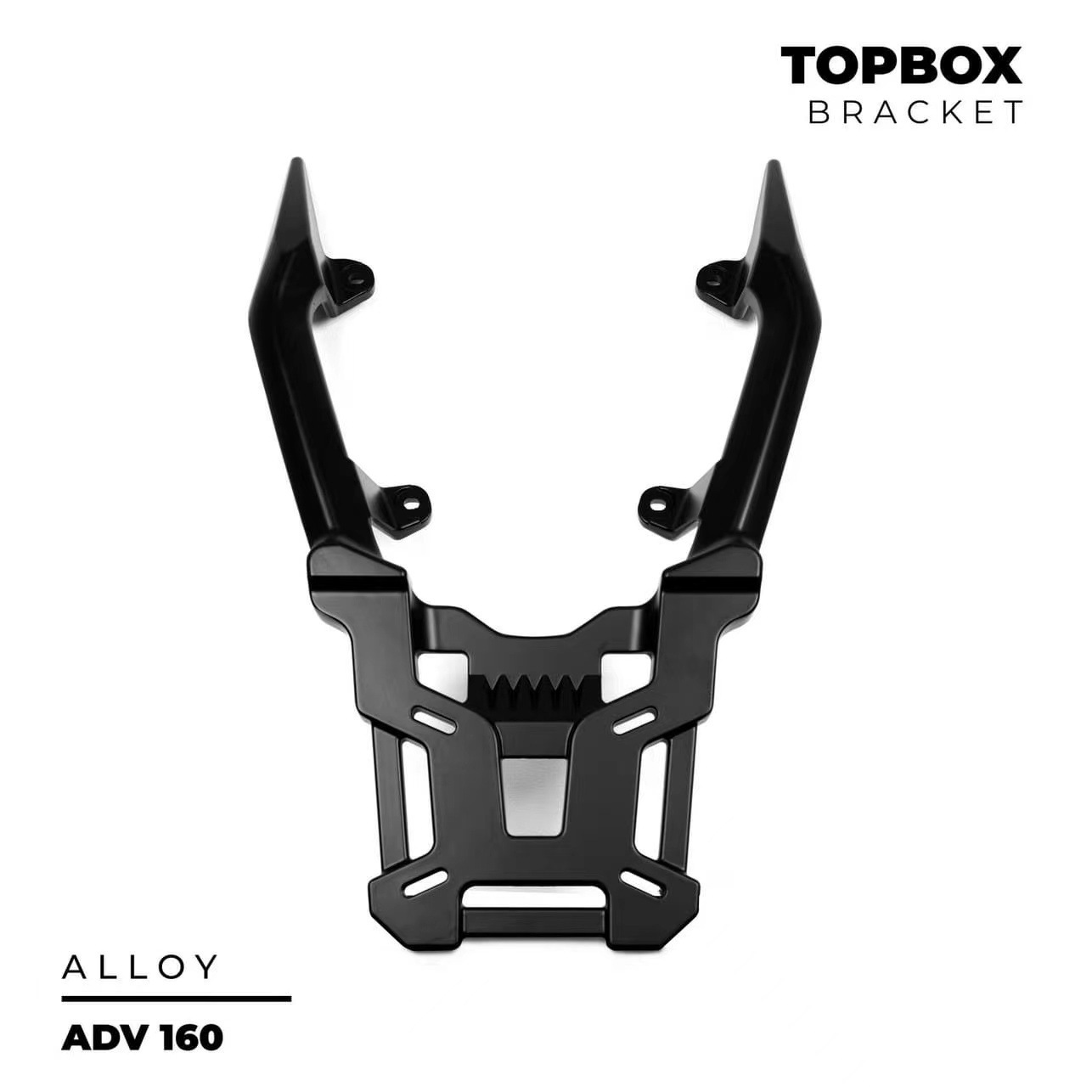 Suitable for 22-26 Models of Honda Adv160 Motorcycles, Modified Aluminum Alloy Heavy-Duty Rear Rack, Tail Box Luggage Bracket