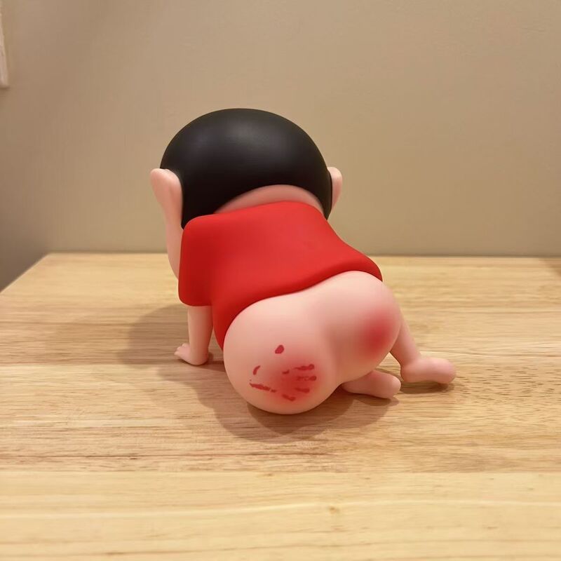 光pp 小新エモ 小新が美也に殴られた クレヨンしんちゃん かわいい ホームデスクトップ 車の装飾品 ギフト|undefined