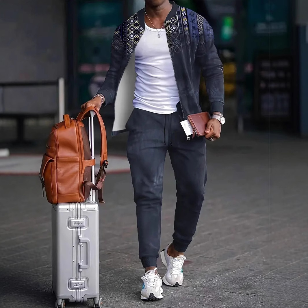 Traje básico simple de dos piezas a juego de colores Venta caliente de todo fósforo chaqueta de talla grande traje de pantalón WL9-ML1