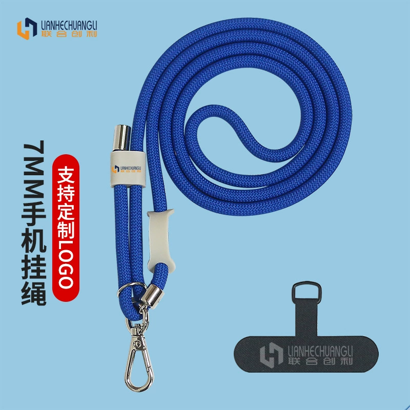 7 мм мобильный телефон ремешок диагональный крест с веревкой