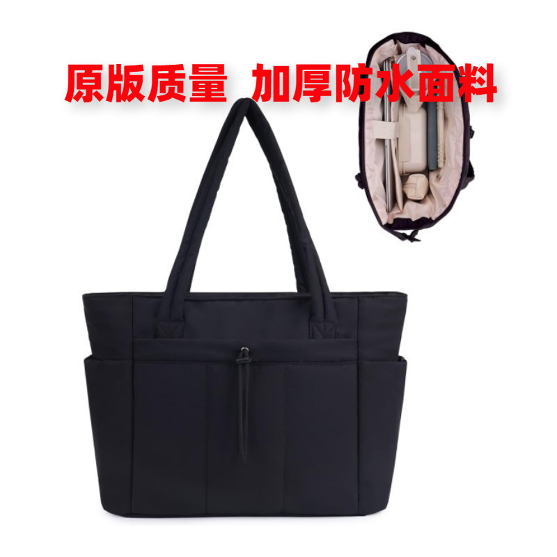 In-Stock New Quilted Tote Bag, Large Capacity Women's Laptop Bag, Ladies' Handbag, Lightweight Shoulder Bag In-Stock New Quilted Tote Bag, Large Capacity Women's Laptop Bag, Ladies' Handbag, Lightweight Shoulder Bag