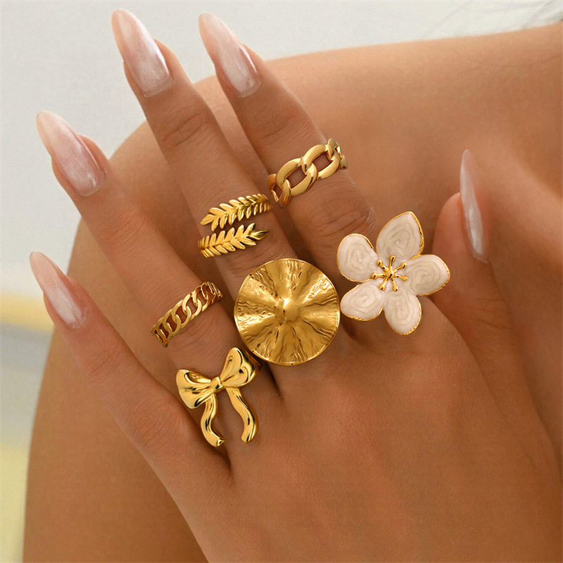 Retro ring stainless steel
