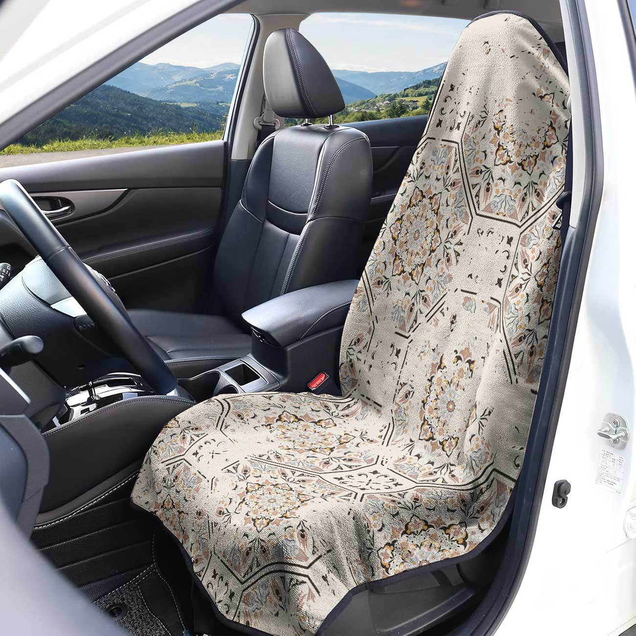 Car seat towel cover front seat protector suitable for gym and exercise, universal for all seasons, car use 76